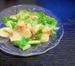 キャベツと油揚げの煮浸し